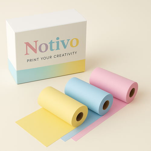 Notivo Pastel Print Pack (3 Rolls)